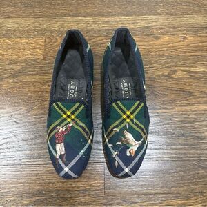 Ralph Lauren Rugby Tartan Slipper